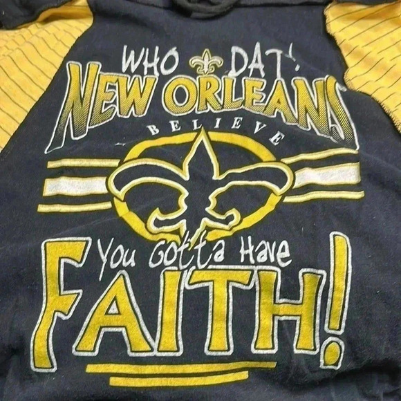 NEW ORLEANS SAINTS NFL custom made skirt - Picture 3 of 3